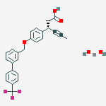Structure of AMG 837 calcium hydrate