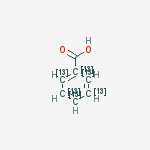 Structure of BENZOIC ACID-RING-UL-14C