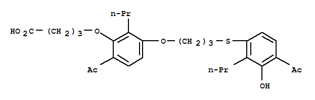 Structure of Tipelukast