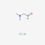 Structure of 2-(diMethylaMino)acetaldehyde, Hydrochloride