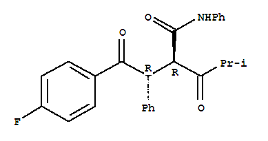 Structure of 2-[2-(4-Fluorophenyl)-2-oxo-1-phenylethyl]-4-methyl-3-oxo-N-phenylpentanamide