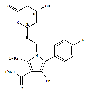 Structure of Atorvastatin lactone
