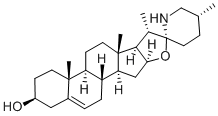 Structure of SOLASODINE