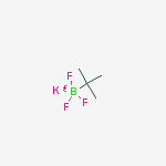 Structure of Potassium tert-butyltrifluoroborate