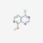 Structure of 4-chloro-8-Methoxypyrido[3,4-d]pyriMidine