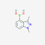 Structure of (1,3-dimethylindazol-4-yl)boronic Acid