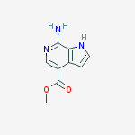 Structure of Benzeneacetamide, N-(1,3-dimethyl-1H-pyrazolo[4,3-b]pyridin-5-yl)-