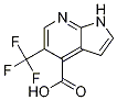 Structure of 5-(Trifluoromethyl)-1H-Pyrrolo[2,3-B]Pyridine-4-Carboxylic Acid