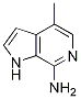Structure of 1H-Pyrazolo[4,3-b]pyridine, 6-bromo-1-methyl-