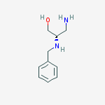 Structure of (S)-3-Amino-2-(benzylamino)propan-1-ol