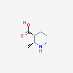 Structure of 2R,3R-2-Methyl-piperidine-3-carboxylic acid