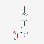 Structure of (S)-a-Amino-4-(trifluoromethyl)-benzenebutanoic acid