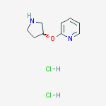 Structure of (R)-2-(pyrrolidin-3-yloxy)pyridine dihydrochloride
