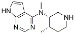 Structure of N-Methyl-N-((3S,4S)-4-Methylpiperidin-3-yl)-7H-pyrrolo[2,3-d]pyriMidin-4-aMine