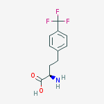 Benzenebutanoic acid, a-amino-4-(trifluoromethyl)-, (R)结构式