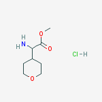 Structure of Methyl 2-AMino-2-(tetrahydropyran-4-yl)acetate Hydrochloride