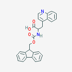 Structure of 2-(9H-Fluoren-9-ylmethoxycarbonylamino)-3-quinolin-4-yl-propionic acid