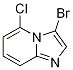 Structure of 3-bromo-5-chloro- Imidazo[1,2-a]pyridine