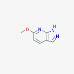 Structure of 6-methoxy-1h-pyrazolo[3,4-b]pyridine