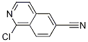 Chemical structure of 1-Chloroisoquinoline-6-carbonitrile