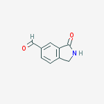 Structure of 3-Oxoisoindoline-5-carbaldehyde