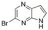Structure of 5H-PYRROLO[2,3-B]PYRAZINE,3-BROMO-