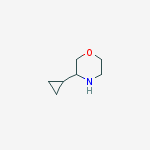 Structure of 3-CyclopropylMorpholine