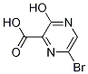 Structure of 6-Bromo-3-hydroxypyrazine-2-carboxylic acid