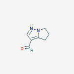 Structure of 5,6-dihydro-4h-pyrrolo[1,2-b]pyrazole-3-carbaldehyde