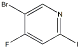 Structure of 5-bromo-4-fluoro-2-iodopyridine