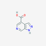 Structure of 1h-pyrazolo[3,4-c]pyridine-4-carboxylic Acid