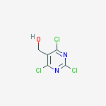 (2,4,6-Trichloropyrimidin-5-yl)methanol结构式