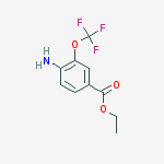 Structure of Ethyl 4-amino-3-(trifluoromethoxy)benzoate