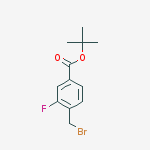 Structure of Tert-butyl 4-(bromomethyl)-3-fluorobenzoate
