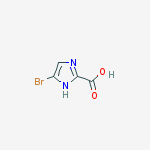 Structure of 5-bromo-1h-imidazole-2-carboxylic Acid