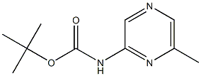 Structure of (6-Methylpyrazin-2-yl)carbaMic acid tert-butyl ester