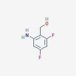 Structure of (2-amino-4,6-difluorophenyl)methanol