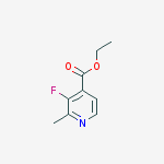 Structure of Ethyl 3-fluoro-2-methylisonicotinate