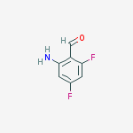 Structure of 2-AMino-4,6-difluorobenzaldehyde
