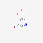 Structure of 3-Fluoro-2-methyl-5-(trifluoromethyl)pyridine