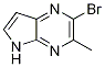 Structure of 2-BroMo-3-Methyl-5H-pyrrolo[2,3-b]pyrazine