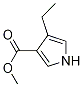 Structure of 4-Ethyl-1H-pyrrole-3-carboxylic acid Methyl ester