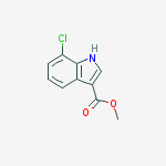 Structure of 1H-Indole, 5-fluoro-4-methyl-