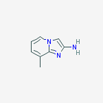 Structure of 8-methylH-imidazo[1,2-a]pyridin-2-amine
