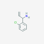Structure of 1-(2-chlorophenyl)prop-2-en-1-amine