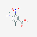 Structure of Methyl 4-amino-2-methyl-5-nitrobenzoate
