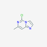 Structure of 5-CHLORO-7-METHYLIMIDAZO[1,2-C]P1260848-61-0