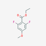 Ethyl 2,6-difluoro-4-methoxybenzoate结构式