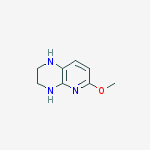 Structure of 6-METHOXY-1,2,3,4-TETRAHYDRO-PYRIDO[2,3-B]PYRAZINE