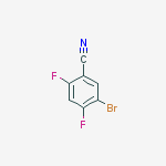 Structure of 5-bromo-2,4-difluorobenzonitrile